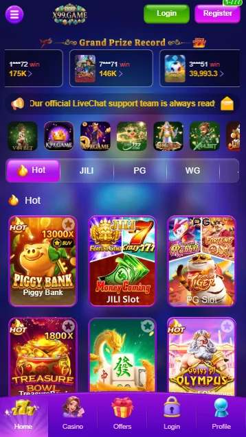 X99 Game App