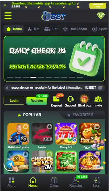 8JJ Bet Game Download