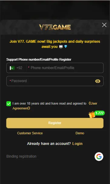 V77 Game Apk