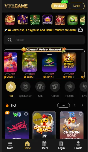 V77 Game App